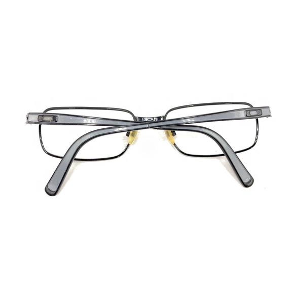 Oakley Rotor 4.0 Polished Black Grey Metal Eyeglasses Frames 52-18 135 Men Women - Picture 11 of 12